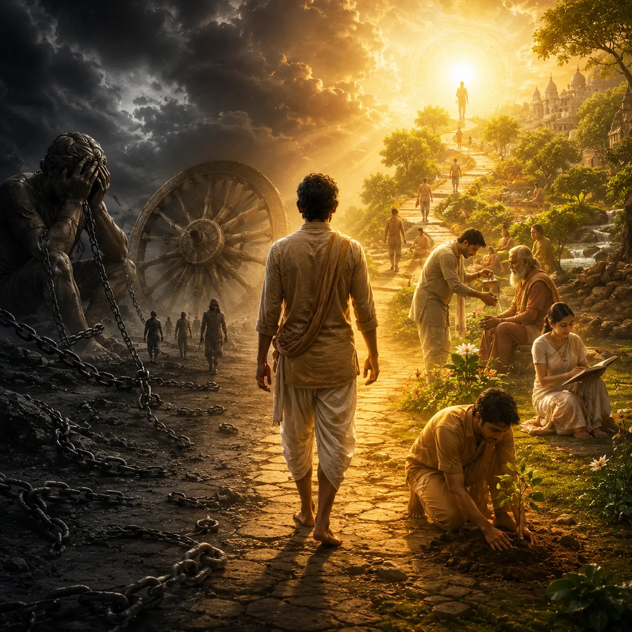 वैदिक ज्योतिषात कर्म म्हणजे काय कृती आणि परिणाम