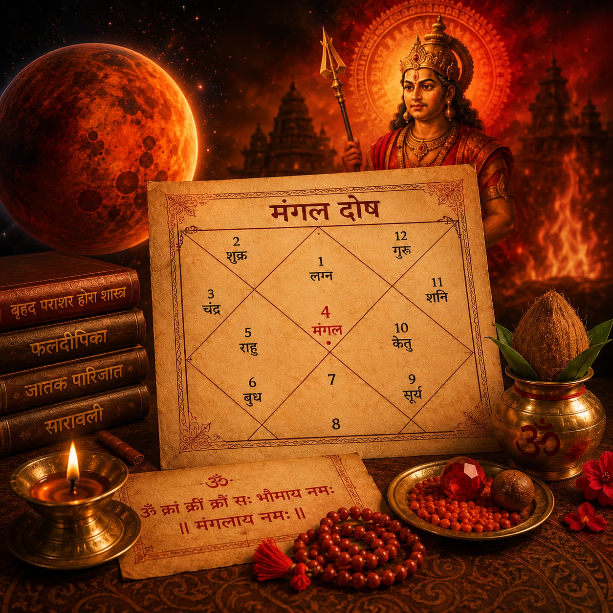 मांगलिक दोष समजून घ्या अर्थ विवाह योग्यता आणि पारंपरिक उपाय