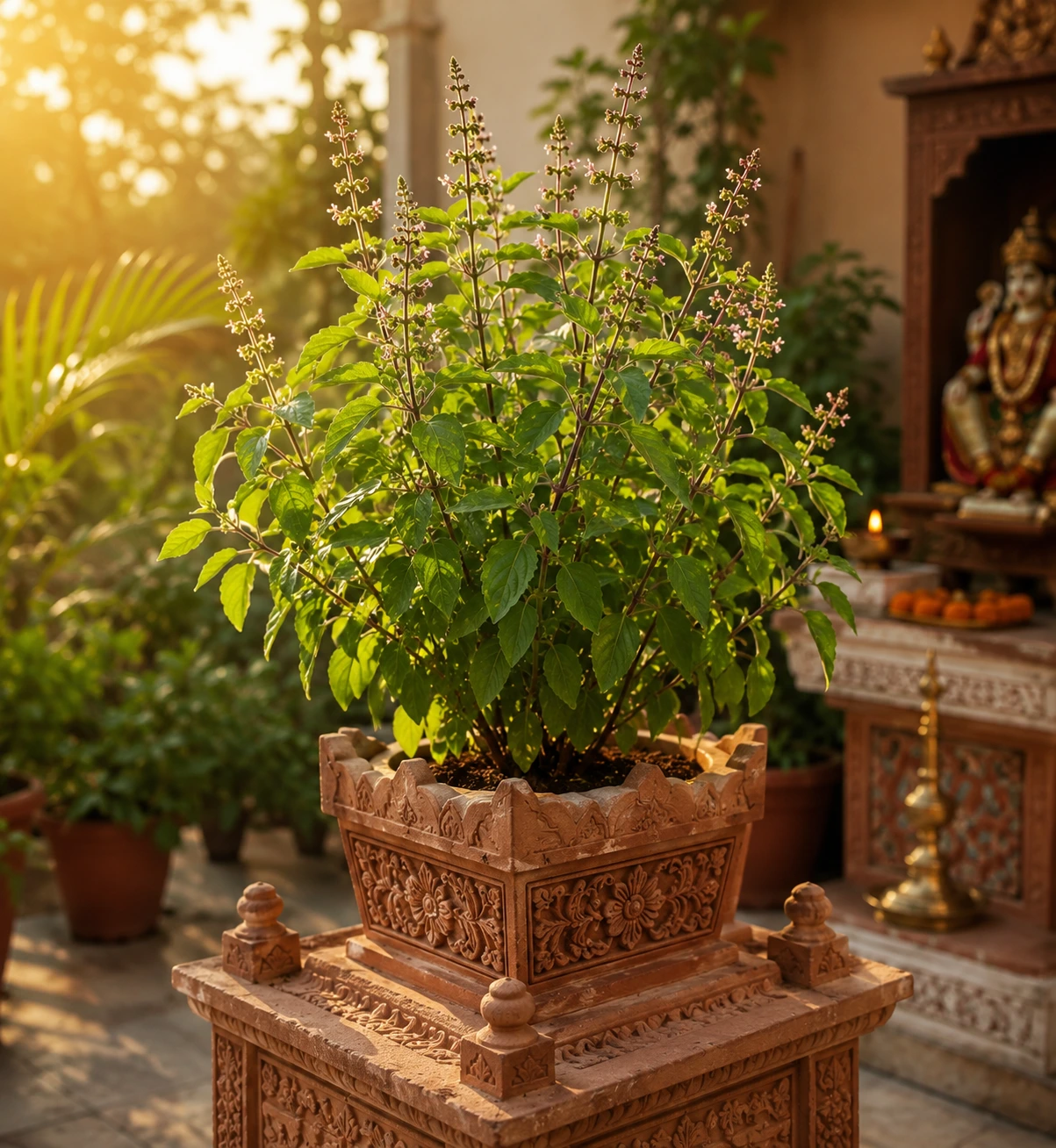 घराचे रक्षक म्हणून तुळस