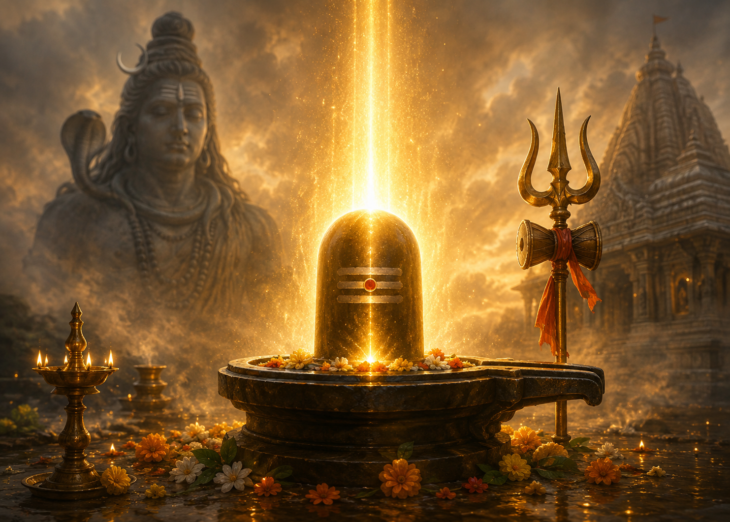 ज्योतिर्लिंग म्हणजे काय भगवान शिवाचा प्रकाशस्तंभ